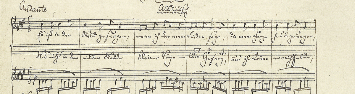 Mendelssohn, Lied op.57,1