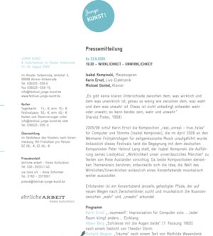 Festival für Junge Kunst, Volkenroda